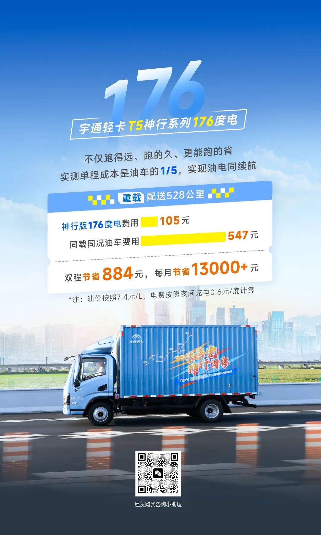 卡友接力實(shí)測528公里 | 神行176，千里跨閩粵