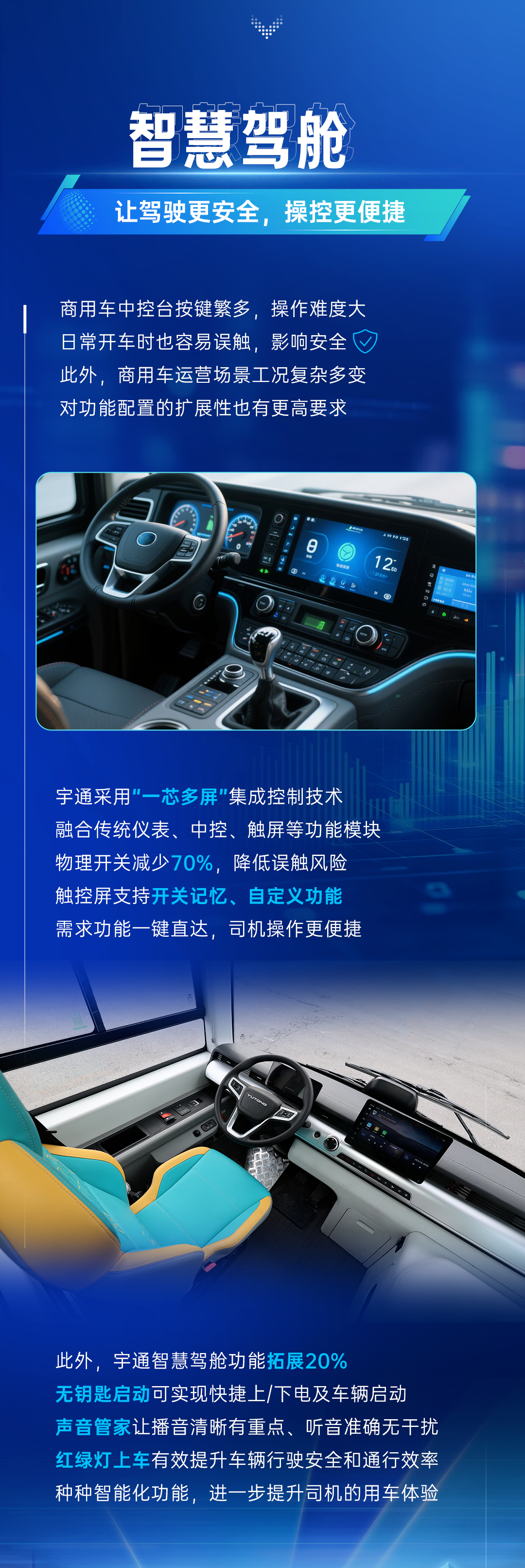 宇通科技Talk丨宇通“智能三艙”都有哪些“黑科技”？