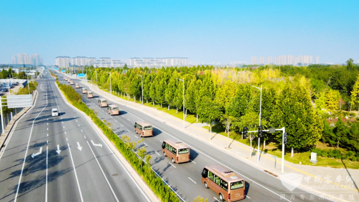 盤錦公交再添新動力 80輛宇通新能源客車批量交付