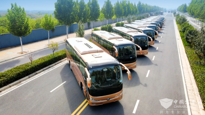 盤錦公交再添新動力 80輛宇通新能源客車批量交付